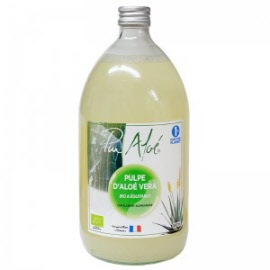 Pulpe aloe à boire (aloe barbadensis) - flacon 500 ml - Pur’aloe - Herboristerie Bardou™ 