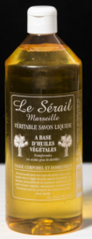 Savon liquide marseille - flacon1 litre - Le sérail - Herboristerie Bardou™ 