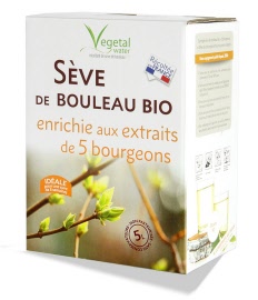 Sève de bouleau fraîche 5 bourgeons - cubi 2 litre - Végétale water - Herboristerie Bardou™