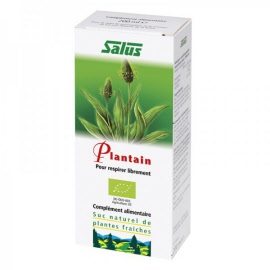 Suc de plantes plantain BIO - flacon 200 ml - Salus - Herboristerie Bardou™