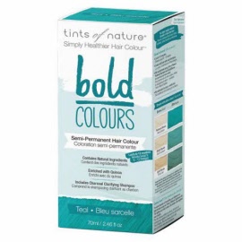 Coloration capillaire - Teinture bold bleu sarcelle (Teal) - Kit - Tints of Nature - Herboristerie Bardou™