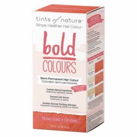 Coloration capillaire - Teinture bold or rose (rose gold) - Kit - Tints of Nature - Herboristerie Bardou™