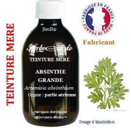 Teintures mères - Absinthe grande (artemisia absinthium) sommité - flacon 60 ml - Herbo-phyto - Herboristerie Bardou™ 