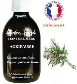 Teinture mère - Agripaume (leonurus cardiaca) sommité - flacon 250 ml - Herbo-phyto - Herboristerie Bardou™ 