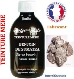 Teinture mère - Benjoin de sumatra (styrax benzoin) résine - flacon 1 litre- Herbo-phyto - Herboristerie Bardou™ 