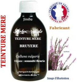 Teinture mère - Bruyère (calluna vulgaris) sommité fleurie - flacon 60 ml - Herbo-phyto - Herboristerie Bardou™ 