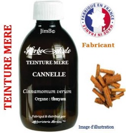 Teinture mère -  Cannelle (cinnamomum verum) morceaux - flacon 60 ml - Herbo-phyto - Herboristerie Bardou™ 