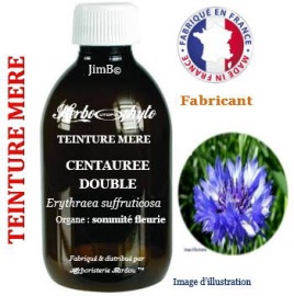 Teinture mère - Centaurée double (erythraea suffruticosa) sommité fleurie - flacon 250 ml - Herbo-phyto - Herboristerie Bardou™ 