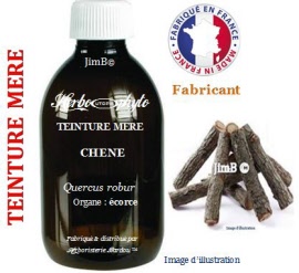 Teinture mère - Chêne (quercus robur) feuille - flacon 250 ml - Herbo-phyto - Herboristerie Bardou™ 