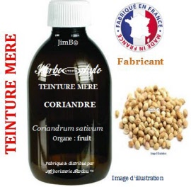 Teinture mère - Coriandre (coriandrum sativum) fruit - flacon 250 ml- Herbo-phyto - Herboristerie Bardou™ 