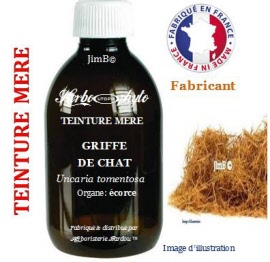 Teinture mère - Griffe de chat (uncaria tomentosa) écorce - flacon 60 ml - Herbo-phyto - Herboristerie Bardou™ 