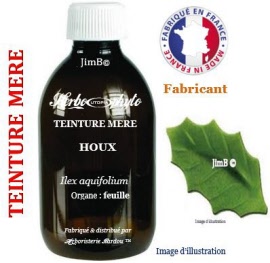 Teinture mère - Houx (ilex aquifolium) feuille - flacon 250 ml - Herbo-phyto - Herboristerie Bardou™ 