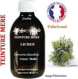 Teinture mère - Lichen (cetraria islandica) thalle - flacon 60 ml - Herbo-phyto - Herboristerie Bardou™ 