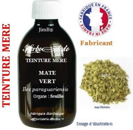 Teinture mère - Maté vert (ilex paraguariensis) feuille - flacon 60 ml - Herbo-phyto - Herboristerie Bardou™ 