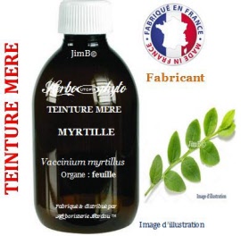 Teinture mère - Myrtille (vaccinium myrtillus) feuille - flacon 125 ml - Herbo-phyto - Herboristerie Bardou™ 