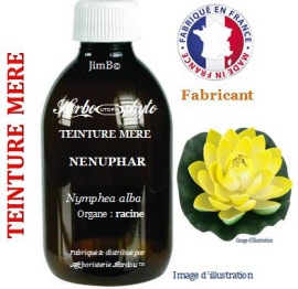 Teinture mère - Nénuphar (nymphea alba) racine - flacon 500 ml  - Herbo-phyto - Herboristerie Bardou™ 