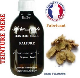 Teinture mère - Paliure (paliurus aculeatus) fruit - flacon 60 ml - Herbo-phyto - Herboristerie Bardou™ 