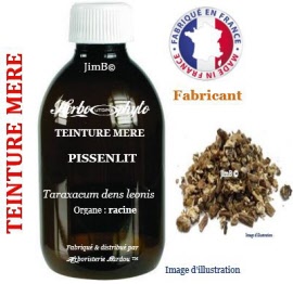 Teinture mère - Pissenlit (taraxacum dens leonis) racine - flacon 500 ml - Herbo-phyto - Herboristerie Bardou™ 