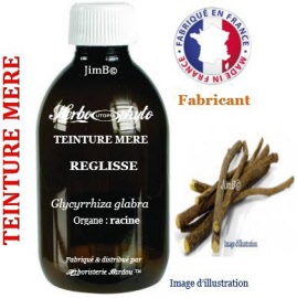 Teinture mère - Réglisse (glycyrrhiza glabra) racine - flacon 1 litre - Herbo-phyto - Herboristerie Bardou™ 