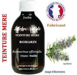 Teinture mère - Romarin (rosmarinus officinalis) feuille - flacon 500 ml - Herbo-phyto - Herboristerie Bardou™ 