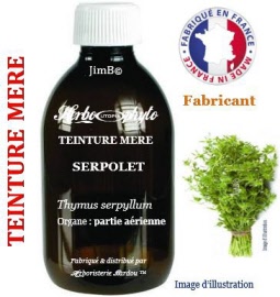 Teinture mère - Serpolet (thymus serpyllum) partie aérienne - flacon 125 ml - Herbo-phyto - Herboristerie Bardou™ 