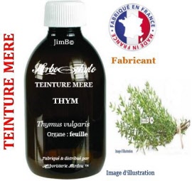 Teinture mère - Thym (thymus vulgaris) feuille - flacon 60 ml - Herbo-phyto - Herboristerie Bardou™ 