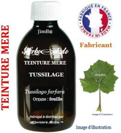 Teinture mère - Tussilage (tussilago farfara) - flacon 1 litre - Herbo-phyto - Herboristerie Bardou™ 