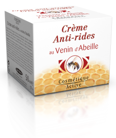 Cosmétique - Crème au venin dabeille - pot 50 ml - Cosmetique active - Herboristerie Bardou™