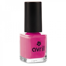 Maquillage - Vernis à ongles Rose Bollywood - flacon 7 ml - Avril - Herboristerie Bardou™
