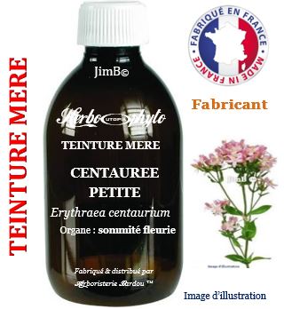 Teinture mère - Centaurée petite (erythraea centaurium) - Herbo-phyto - Herboristerie Bardou™ 