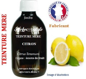 Teinture mère - Citron (citrus limonum) - Herbo-phyto - Herboristerie Bardou™ 